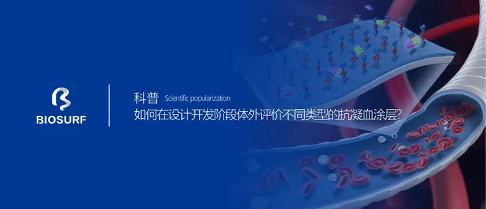 How can different types of anticoagulant coatings be evaluated in vitro during the design and development phase?